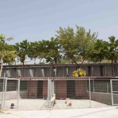 Vista general de las instalaciones para perros